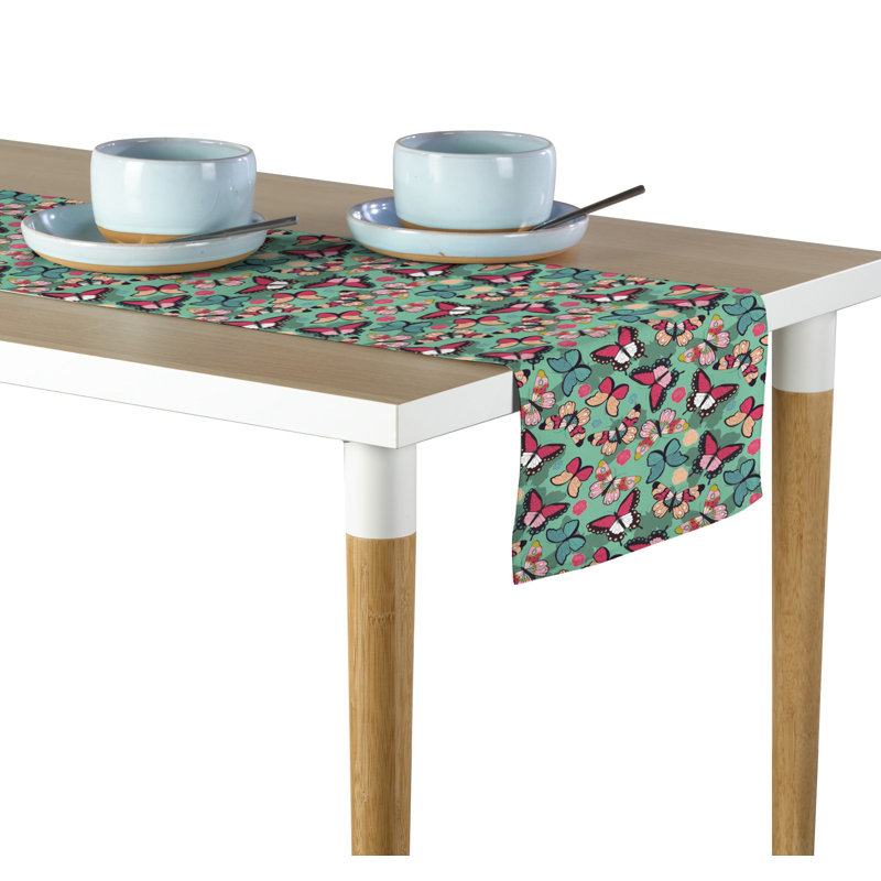 Youngblood Geometric Table Runner, 108" L x 14" W