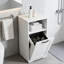 Armoire à linge Tilt Out, armoire de salle de bain avec panier caché, panier à linge Farmhouse