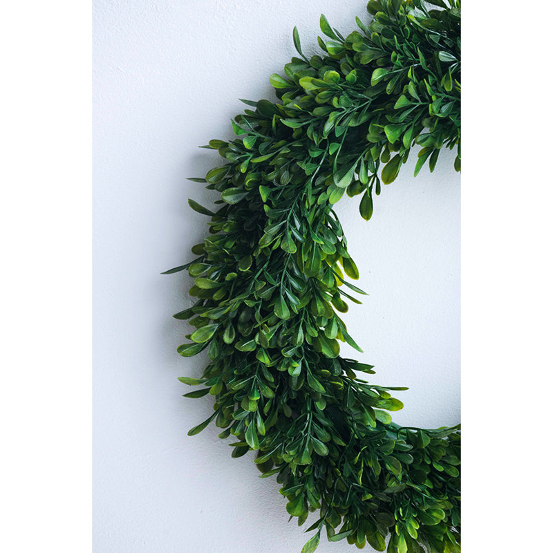 2 couronnes de verdure, décoration de mariage à domicile, décoration murale de fenêtre pour couronnes artificielles