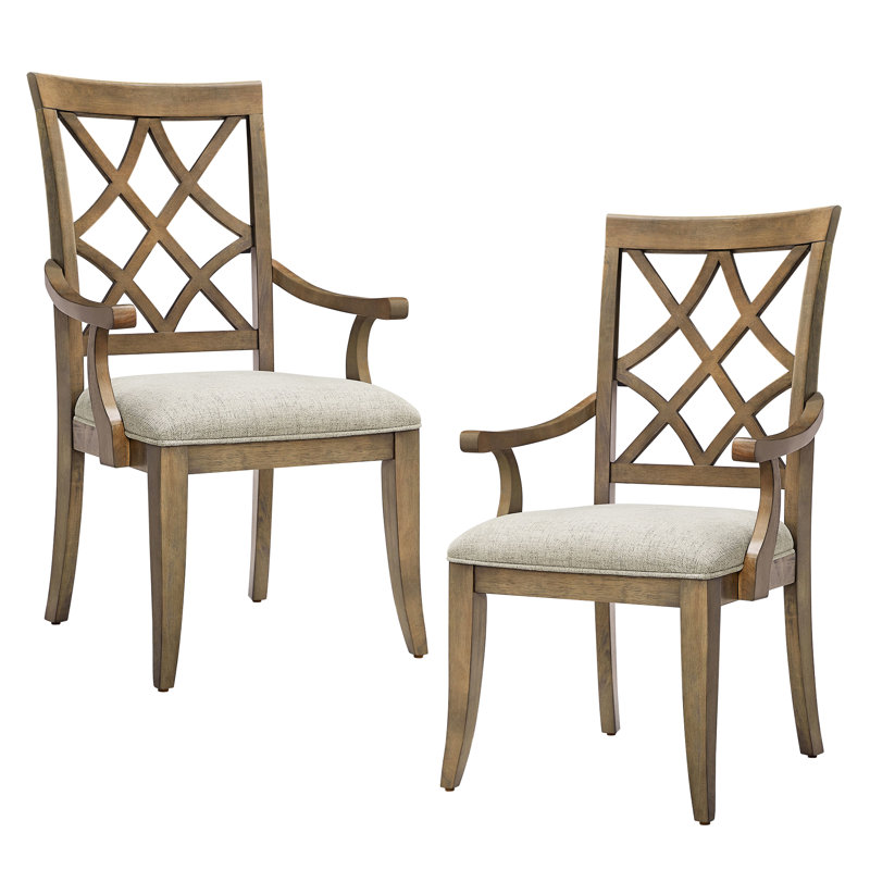 Deux chaises de salle à manger Mid Century, Chêne blanc, Gris