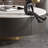 Modern round rock plate coffee table-110729243