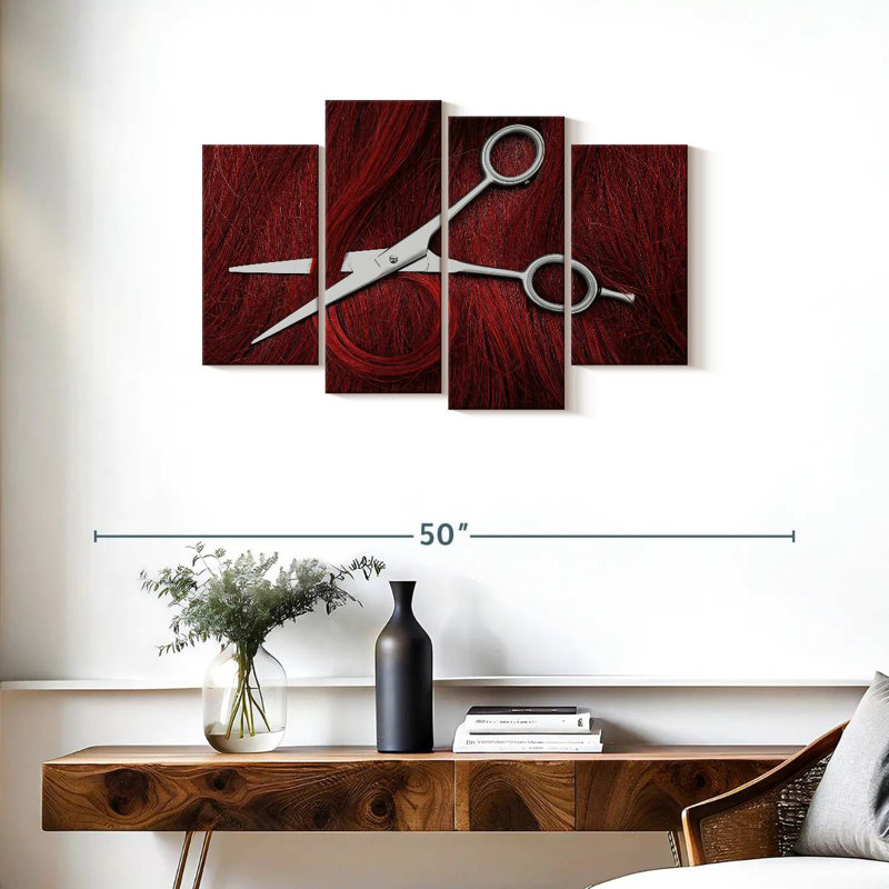 Shuttleworth Haircut, 22" H x 36" W