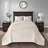 Reversible Bedspread Set Cream King