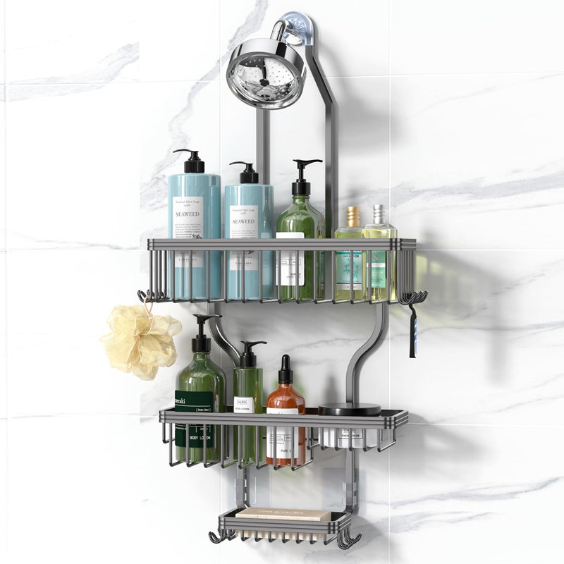 Shower Caddy, Grey