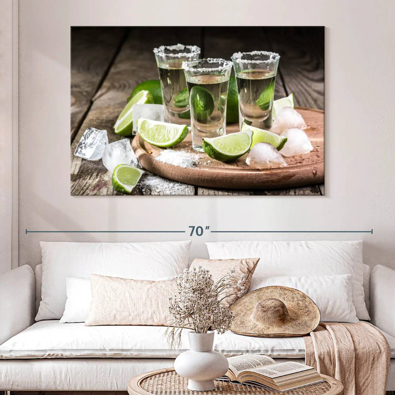 Yarlin Tequila Shots Tray, 34" H x 51" W