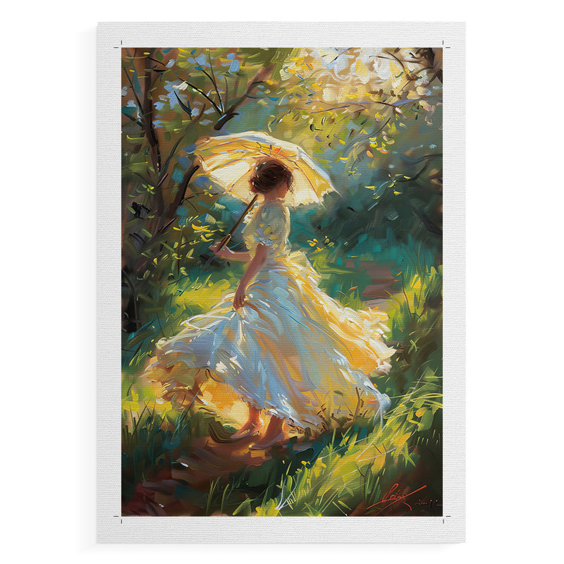 «WOMEN Series DCCDXIX», reproduction sur toile de qualité supérieure seulement - non encadrée - prête à être accrochée