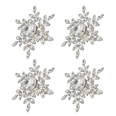Perles de verre, porte-serviette en fer