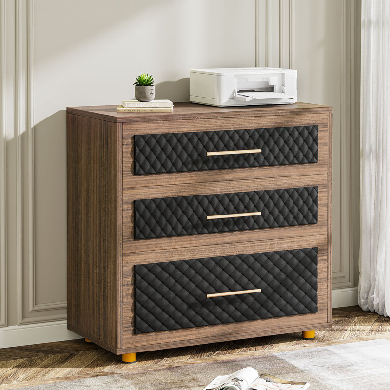 3-Drawer File Cabinet