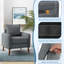 Fauteuil rembourré Johans