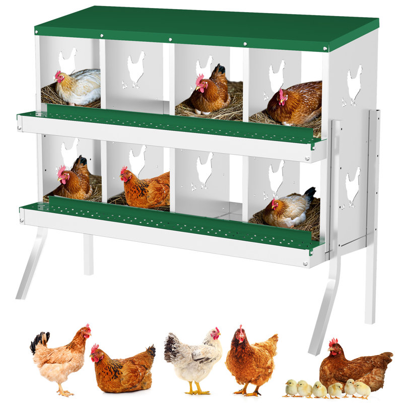 Chicken Egg Incubator, 89.5cm H x 81.5cm W x 43cm D, Green
