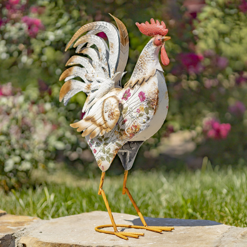 Piquet de jardin coq Lakiaya