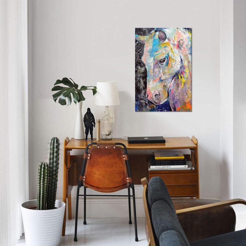 Hidden Heart Horse by Michael Creese - Wrapped Canvas Painting, 101.6 cm H x 66.04 cm W x 1.91 cm D