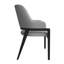 Chaise de salle à manger Colmar à dossier ouvert incurvé et pieds en bois d'hévéa-599840685-599840684-560448408
