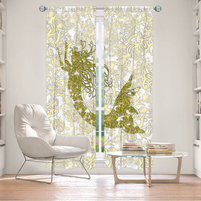 Paire de rideaux obscurcissant en polyester Rossy