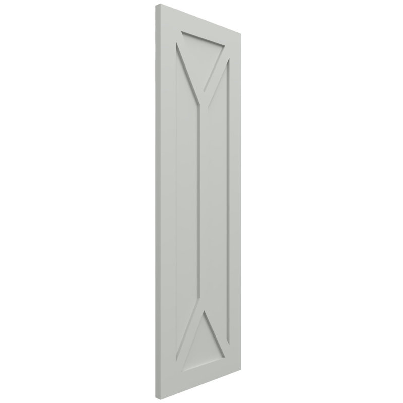 Volets EnduraCore Composite San Carlos, L 18 po, Gris tempête de grêle, 25"H