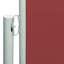 Dakota Fields 600cm W x 200cm D Fabric Cover Motorised Retractable Side Awning-2087842027