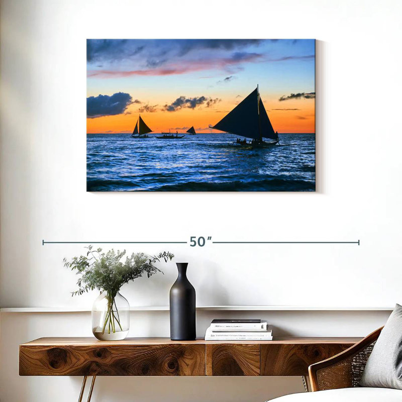 Mehar Boracay Island Boats, 24" H x 36" W
