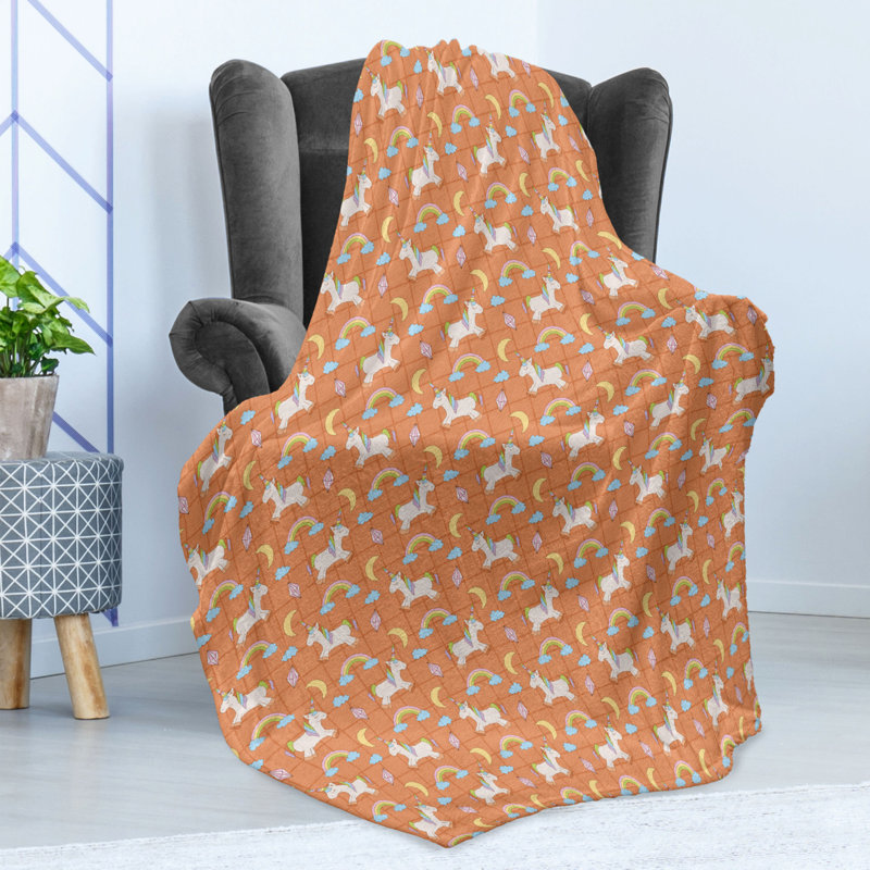 Fleece Throw Blanket, 50" W x 70" L