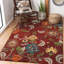 Tapis rectangulaire Eijah avec envers antidérapant-1082679479