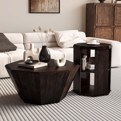 Set Of 2 Coffee Table Set