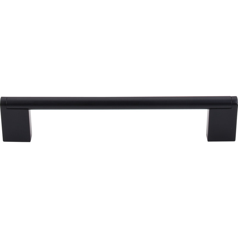 Princetonian Bar Pull, Flat Black, 6 5/16" Center to Center