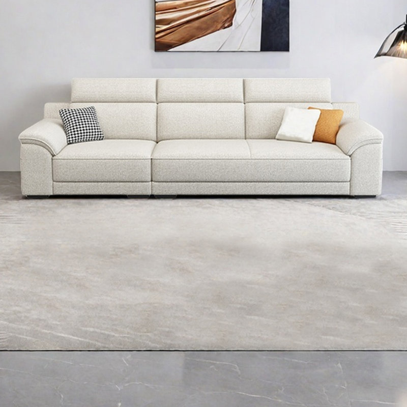 American modern simple sofa, 38.58" H x 104.33" W x 37.79" D