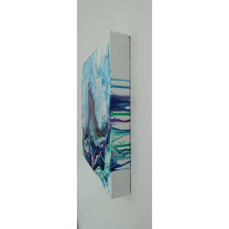 Jeweled Waves Painting by Cynthia White