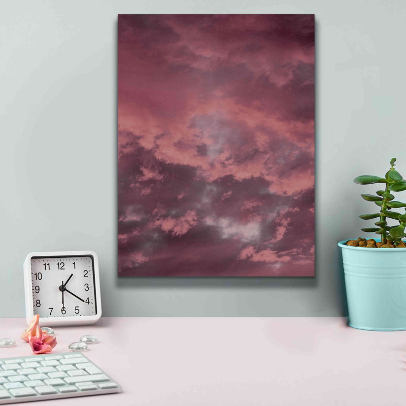 Pink Sky by Design Fabrikken - Wrapped Canvas Painting