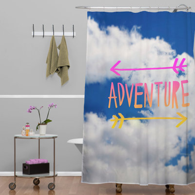 Bruss Floral Shower Curtain
