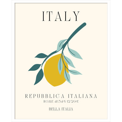 Mirando "Italy Travel Poster" Print