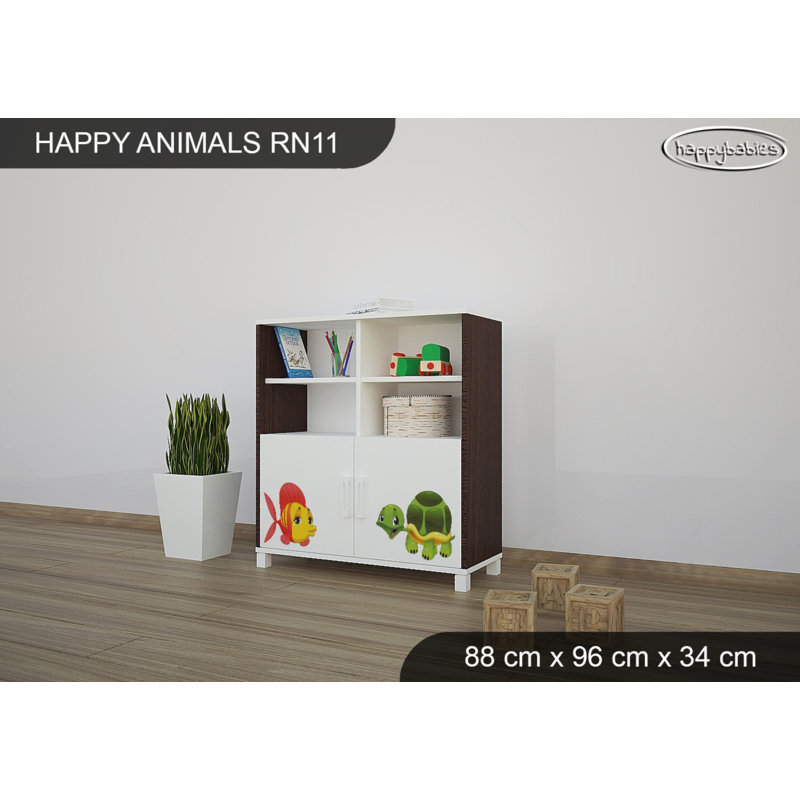 88cm W Kids Cube, Chestnut