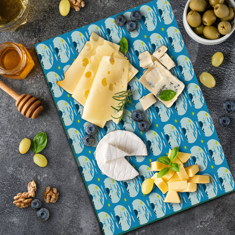 Planche à découper en verre baleine à la maison east urban