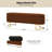 Ferdinand Modern Upholstered Storage Bench with Metal Legs-1124192816-1137073337