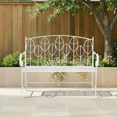 BENCH Wrought Iron Outdoor Bench