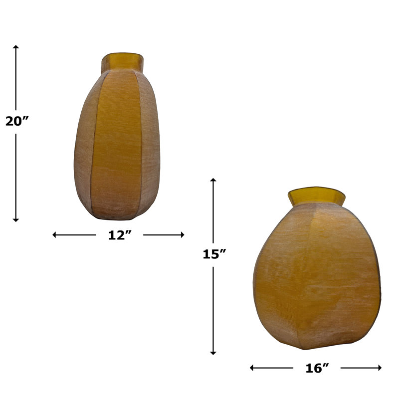 Nestore Handmade Glass Table Vase