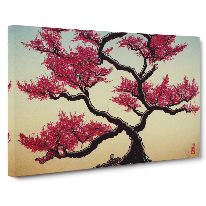 Splendorous Cherry Blossom Tree - Wrapped Canvas Print, 50cm H x 76cm W x 3cm D