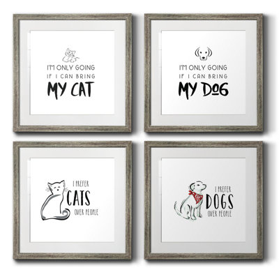 " Bring My Cat " 4 - Pieces