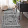 Machine Washable Rugs Bohemian Non-Slip Low Pile Rubber Backing Indoor Area Rug for Living Room Bedroom Kitchen Dining Room