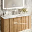 Meuble-lavabo mural simple l 44 po x P 18,2 po x H 18,9 po Ashy