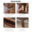 Casiers à vin multifonctionnels simples et luxueux