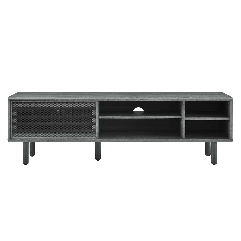 Meuble télé 60 "Kurtis par Modway, Gris anthracite