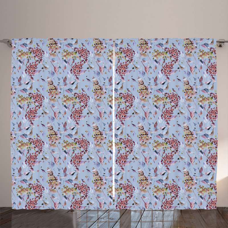 Semi Sheer Curtain Pair