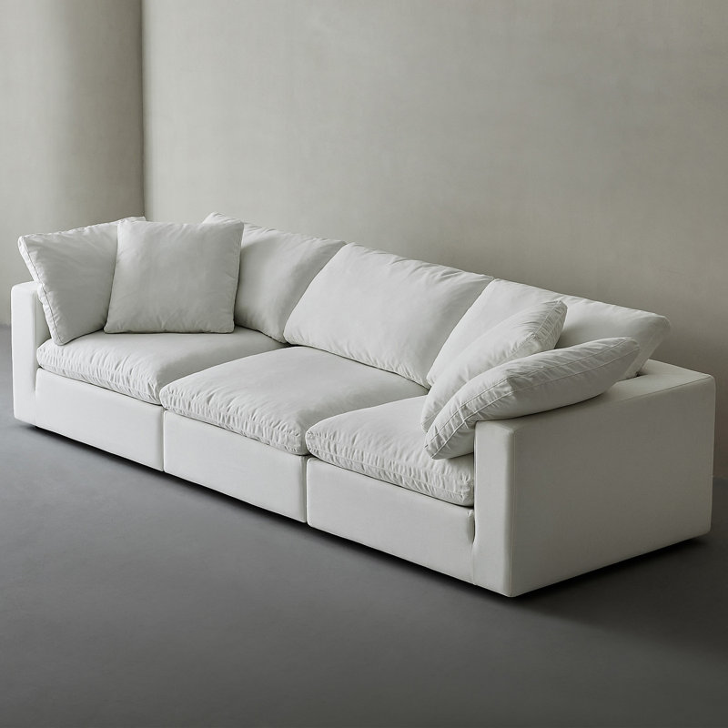 Canapés modulaires 3 pièces 3 pièces, Beige