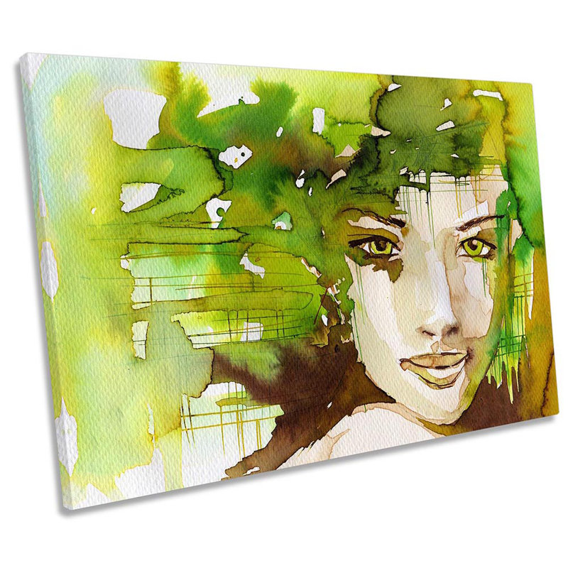 Beauty Fashion Portrait - Wrapped Canvas Art Prints, 30.5cm H x 45.7cm W 