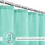 Bathroom Shower Curtain 180 x 180cm Drop with 12 Plastic Hooks-1111276783