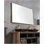 Meuble-lavabo à DEL à miroir avec rétro-éclairage, grand miroir mural réglable-448406767