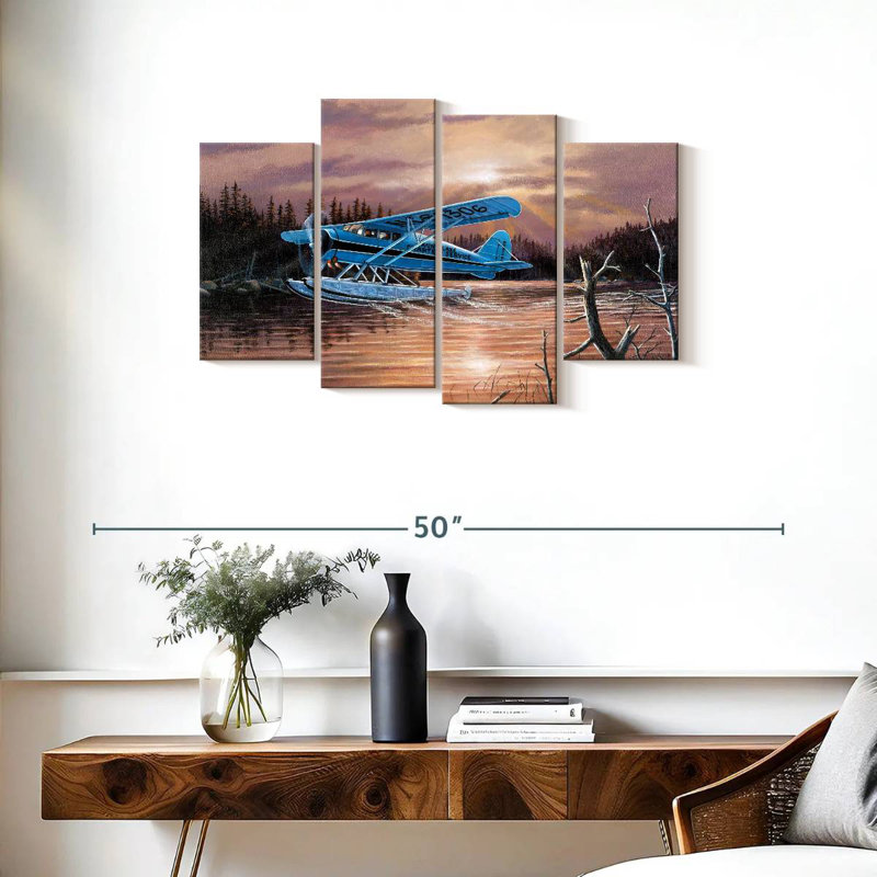 Mehar Rainy Lake Float, 22" H x 36" W