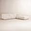Canapé modulaire 3 pièces avec repose-pieds Adwin Sloan-122005035-122005033