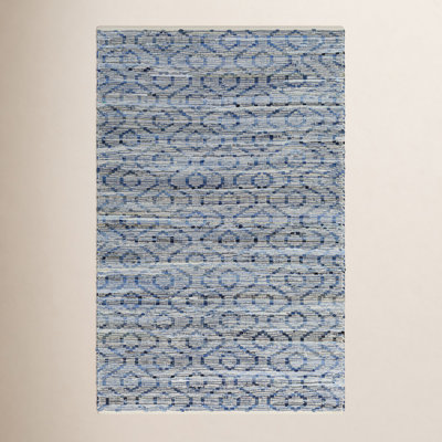 Denyer Hand-Woven Geometric Rug