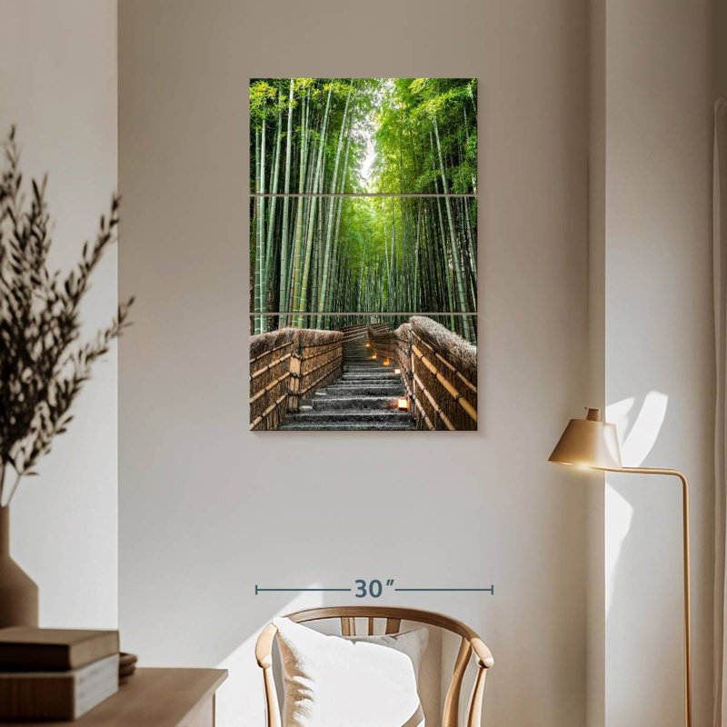 Alvord Bamboo Forest Pathway, 57" H x 36" W